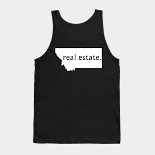 Montana State Real Estate T-Shirt Tank Top